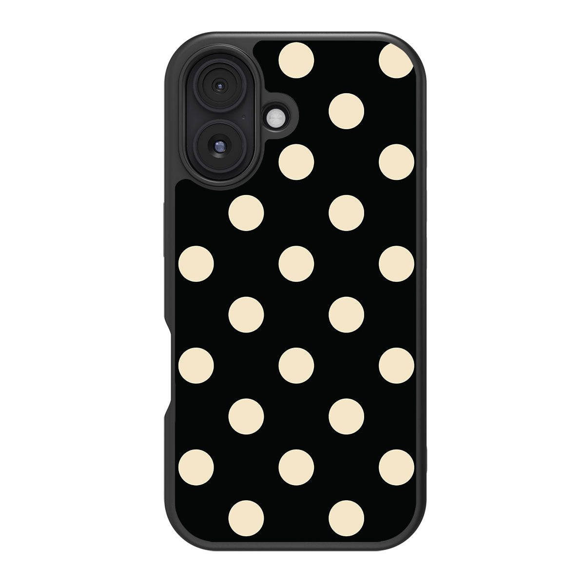 Noir Cream - iPhone 16 Case #case type_core (magsafe), #case type_core (non magsafe)