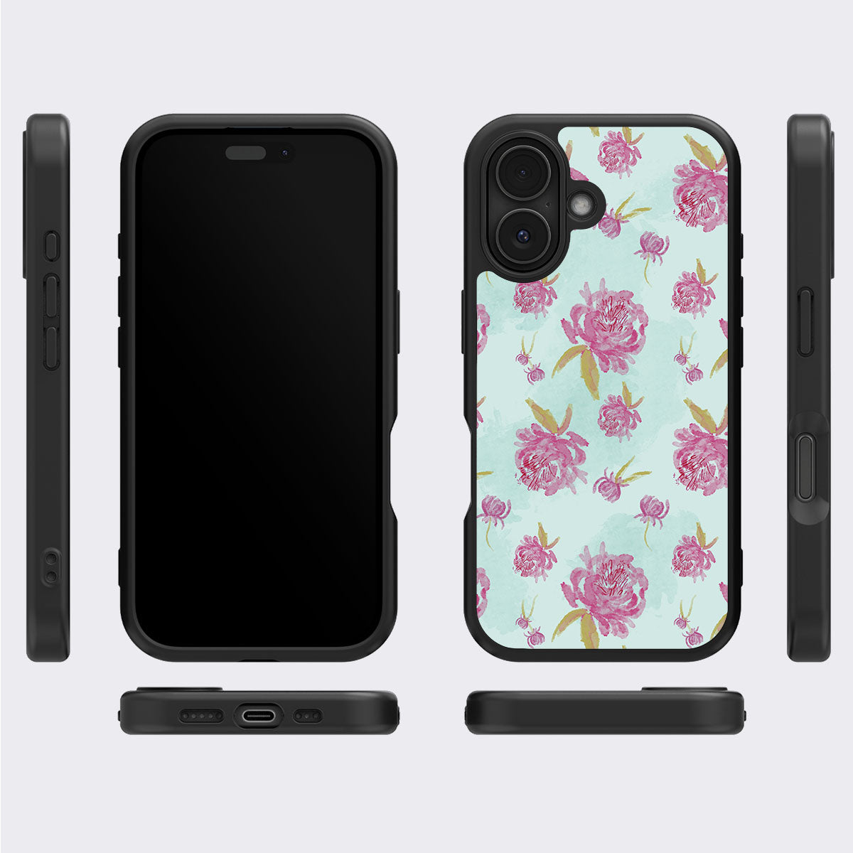 Rose Impressions - iPhone 16 Case #case type_core (magsafe), #case type_core (non magsafe)
