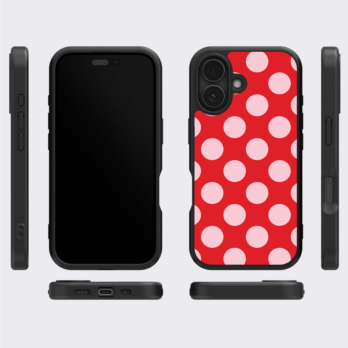 Rouge Blush - iPhone 16 Case #case type_core (magsafe), #case type_core (non magsafe)