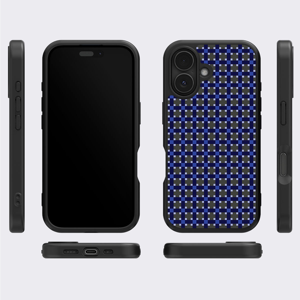 Sea of Sapphires - iPhone 16 Case #case type_core (magsafe), #case type_core (non magsafe)