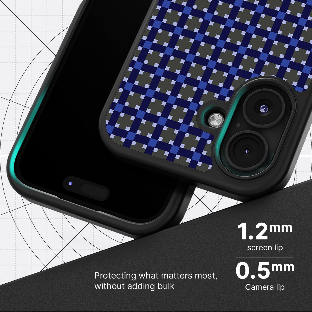 Sea of Sapphires - iPhone 16 Case #case type_core (magsafe), #case type_core (non magsafe)