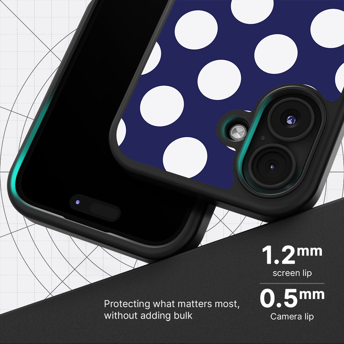 Sighting Moons slim iPhone 16 phone case