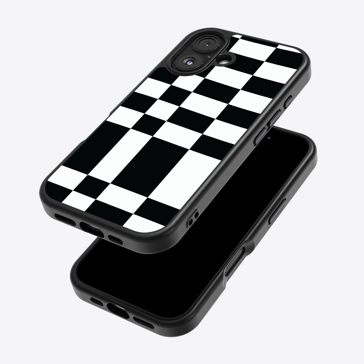 Skewed Checks - iPhone 16 Case #case type_core (magsafe), #case type_core (non magsafe)
