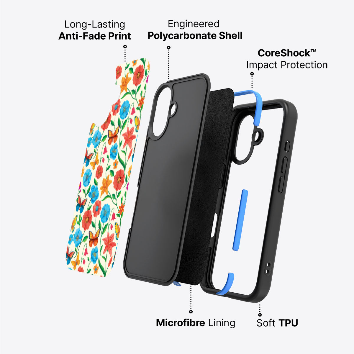 Spring Garden - iPhone 16 Case #case type_core (non magsafe)