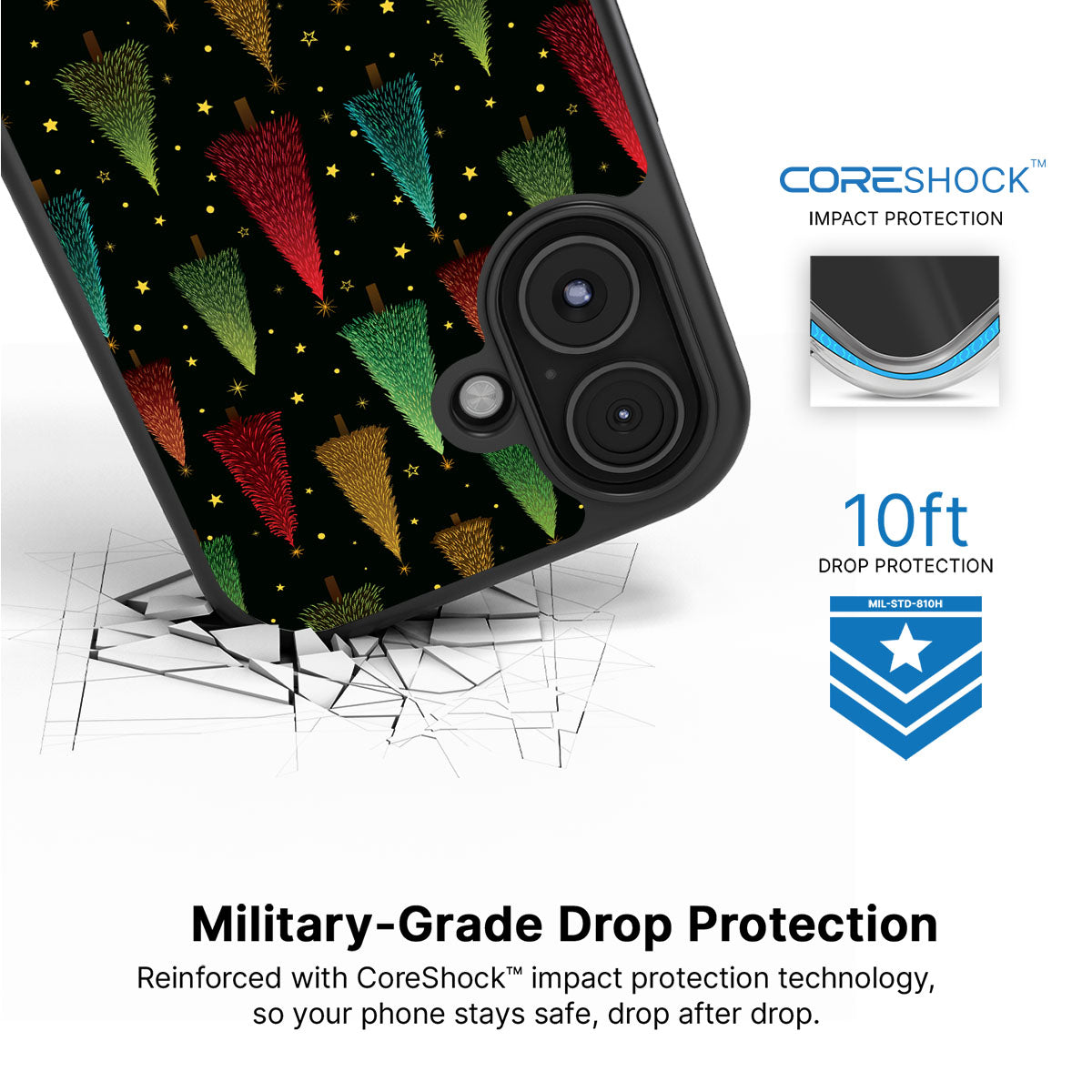 Twilight Trees - iPhone 16 Case #case type_core (magsafe), #case type_core (non magsafe)