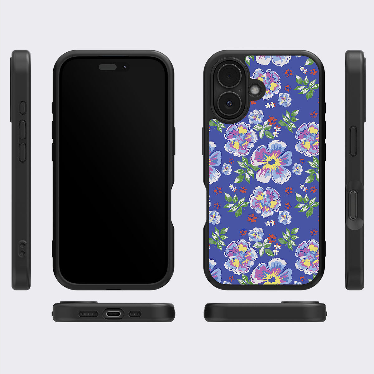 Wild Ditsy - iPhone 16 Case #case type_core (magsafe), #case type_core (non magsafe)