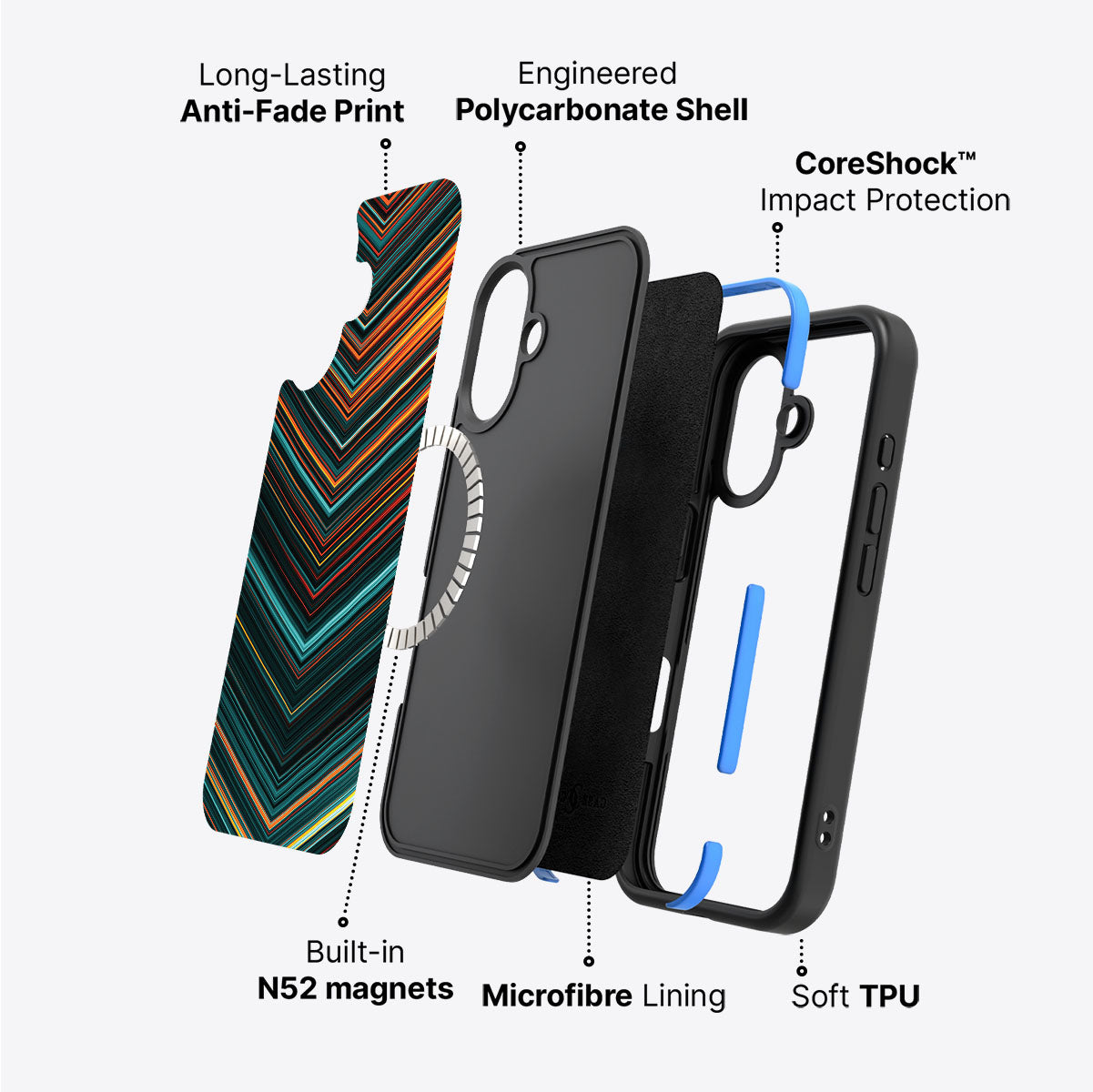 Deep Tech - iPhone 16 Plus Case #case type_core (magsafe)