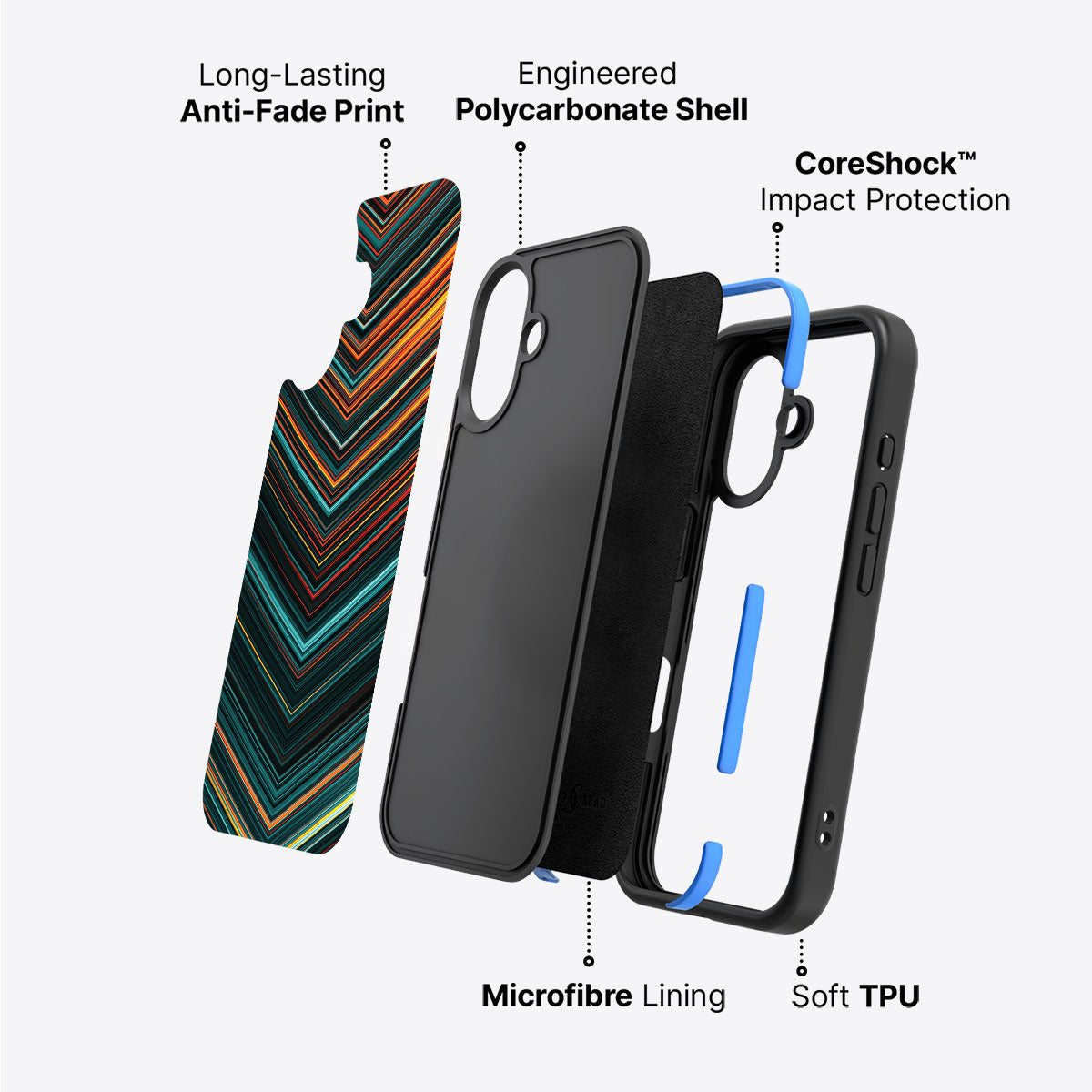 Deep Tech - iPhone 16 Plus Case #case type_core (non magsafe)