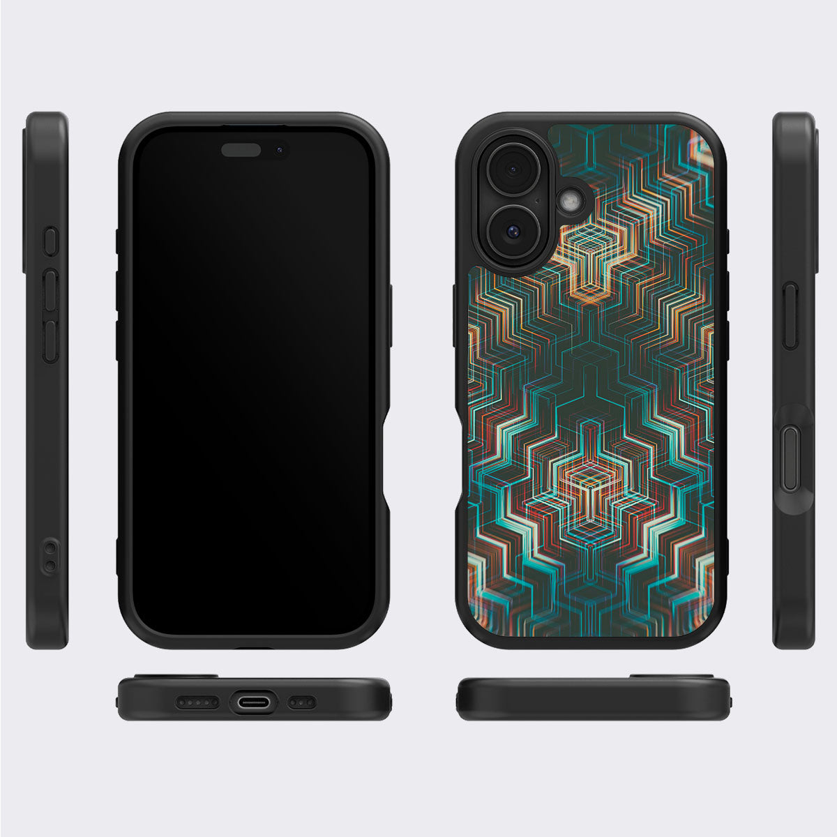 Digital Veins - iPhone 16 Plus Case #case type_core (magsafe), #case type_core (non magsafe)