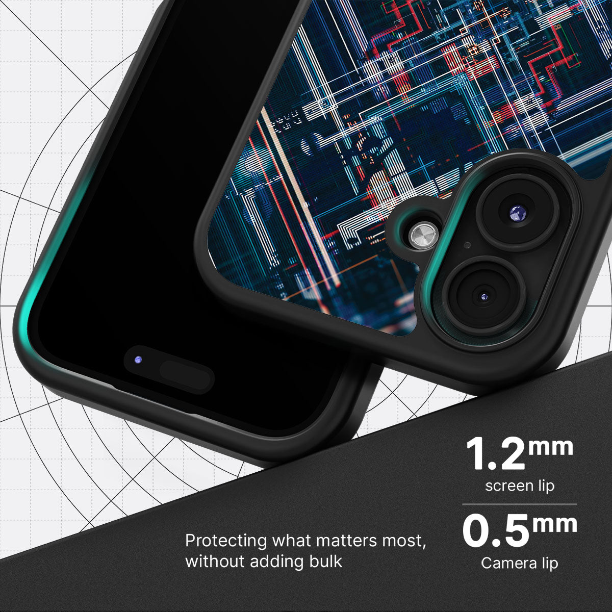 Electropolis - iPhone 16 Plus Case #case type_core (magsafe), #case type_core (non magsafe)