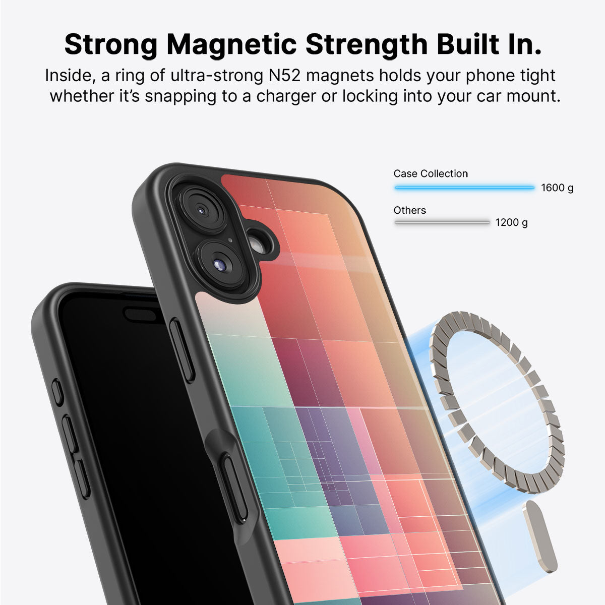 Fibionacci Play - iPhone 16 Plus Case #case type_core (magsafe)