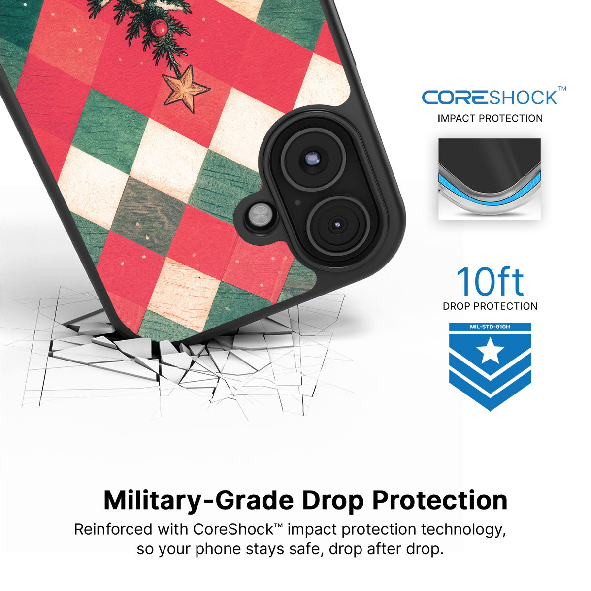 Heritage Christmas - iPhone 16 Plus Case #case type_core (magsafe), #case type_core (non magsafe)