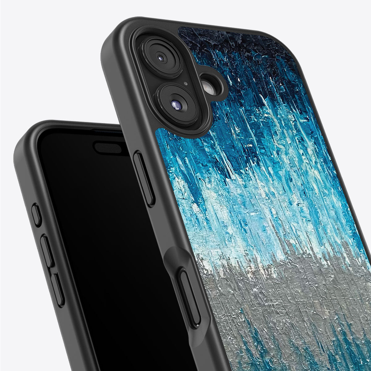 Impasto Tides - iPhone 16 Plus Case #case type_core (non magsafe)