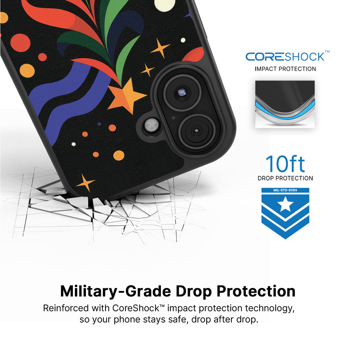 Jazz Jingles - iPhone 16 Plus Case #case type_core (magsafe), #case type_core (non magsafe)