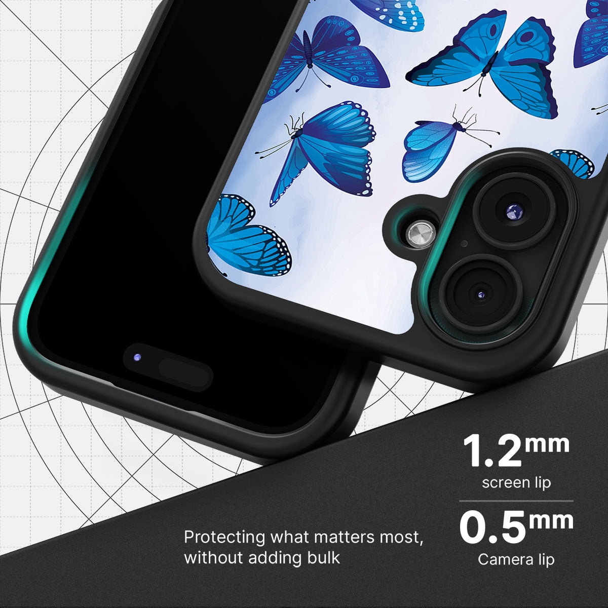 Magic Butterflies - iPhone 16 Plus Case