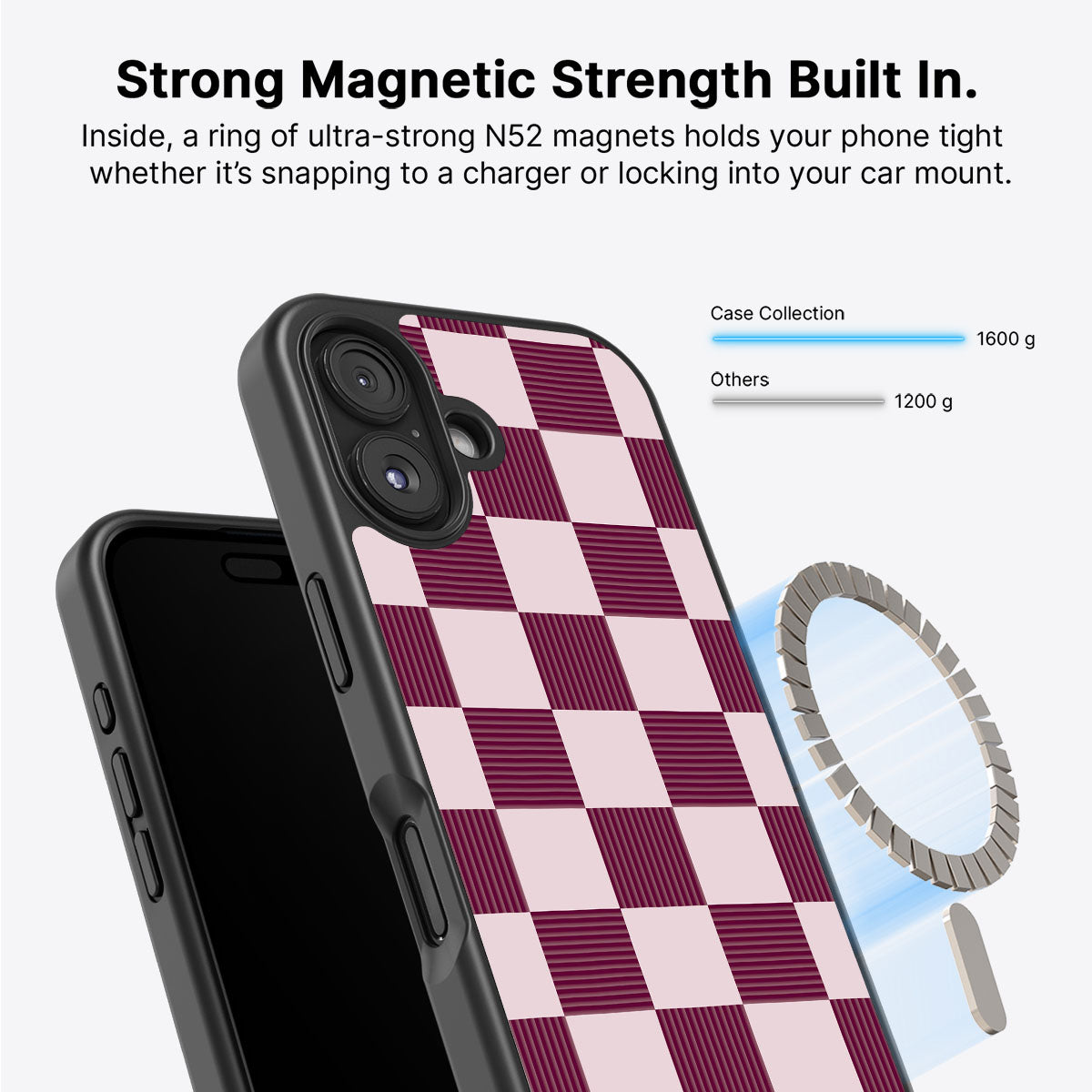 Majestic Mosaic - iPhone 16 Plus Case #case type_core (magsafe)