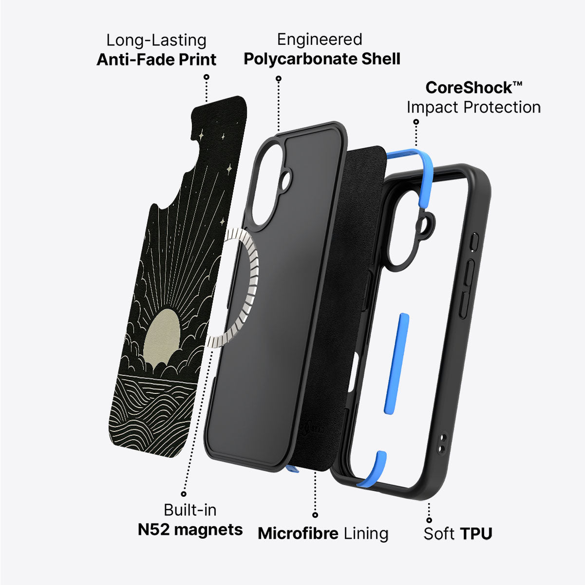 Moon Energy - iPhone 16 Plus Case #case type_core (magsafe)