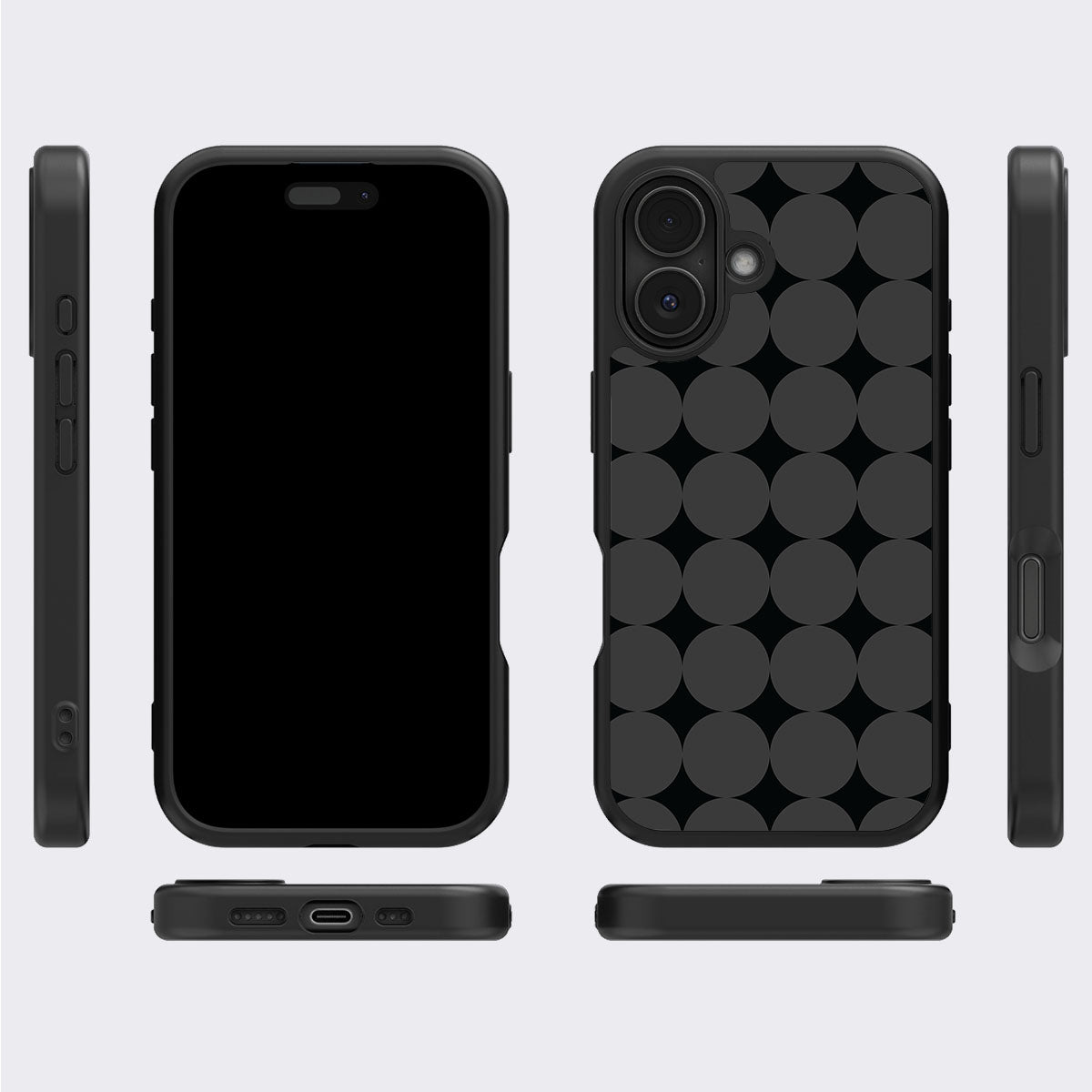 Night Eclipse - iPhone 16 Plus Case #case type_core (magsafe), #case type_core (non magsafe)