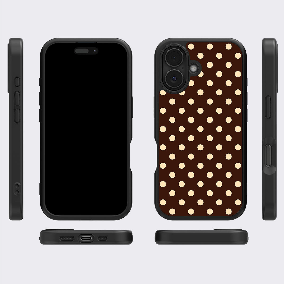 Nutty Choco - iPhone 16 Plus Case #case type_core (magsafe), #case type_core (non magsafe)