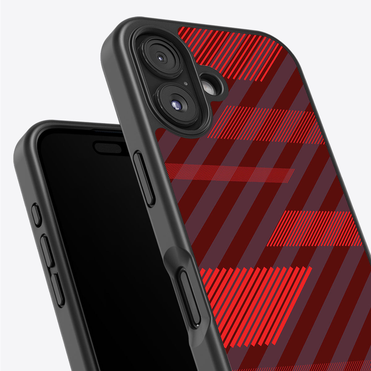 Orange Twill Play - iPhone 16 Plus Case #case type_core (non magsafe)