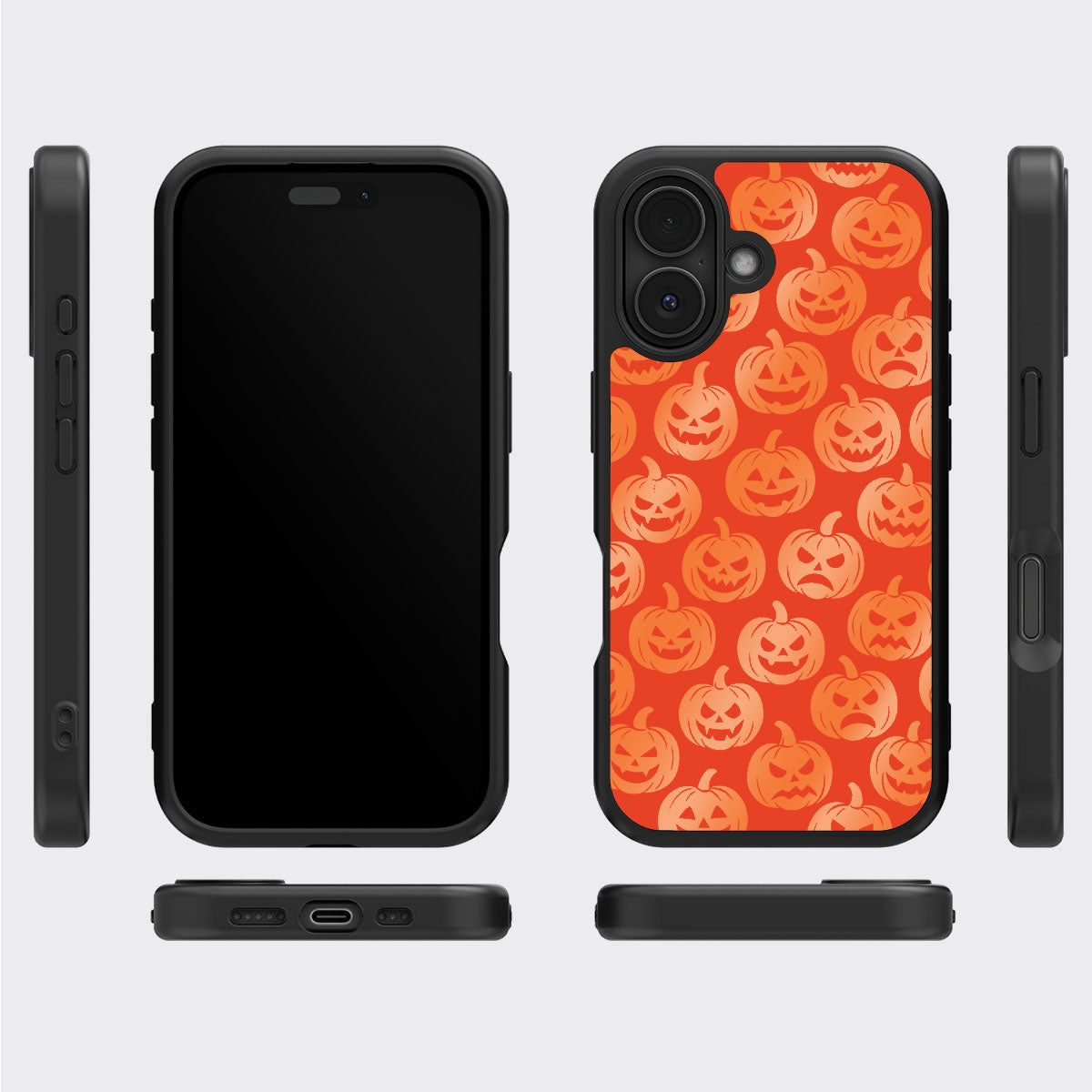 Pumpkin Parade - iPhone 16 Plus Case #case type_core (magsafe), #case type_core (non magsafe)