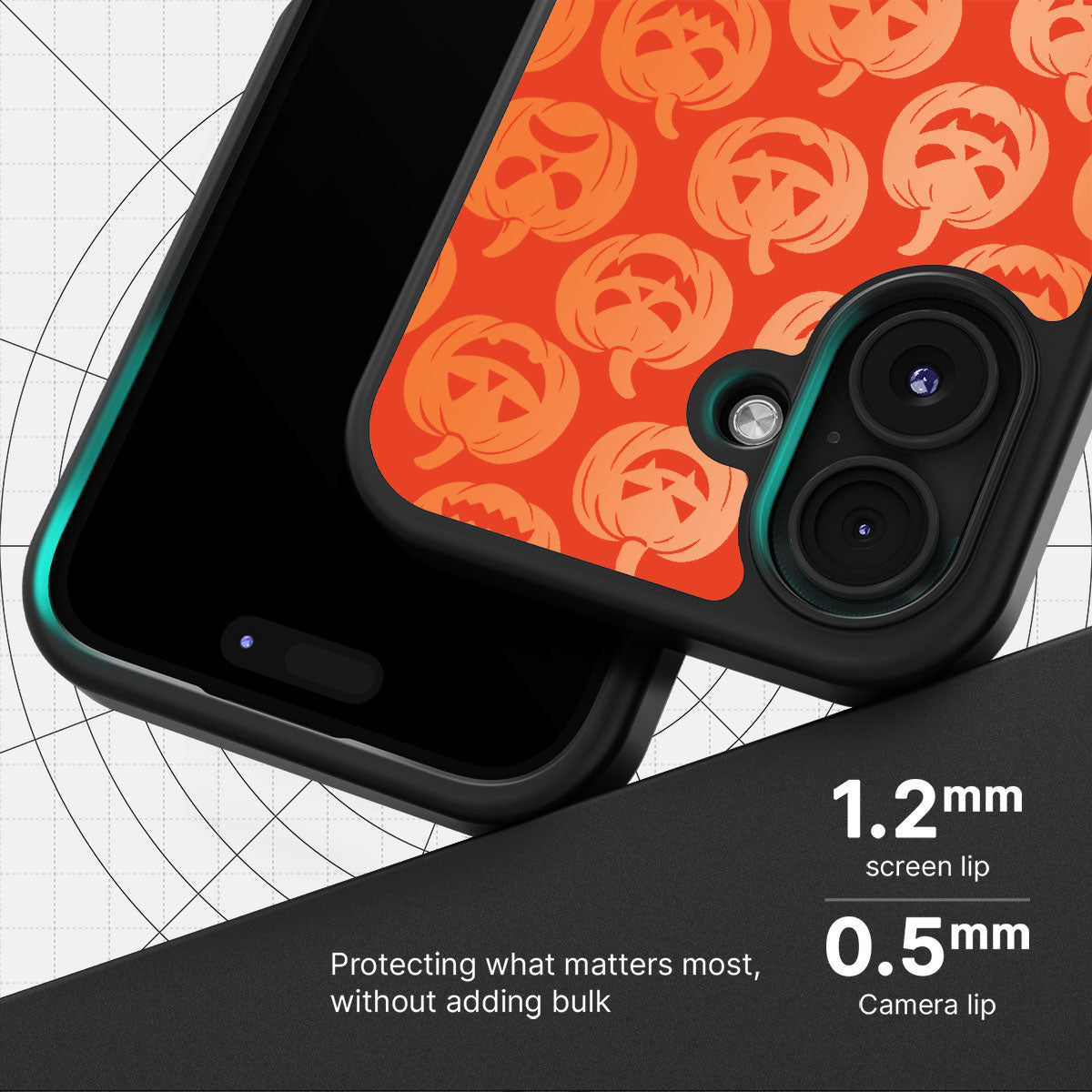 Pumpkin Parade - iPhone 16 Plus Case #case type_core (magsafe), #case type_core (non magsafe)