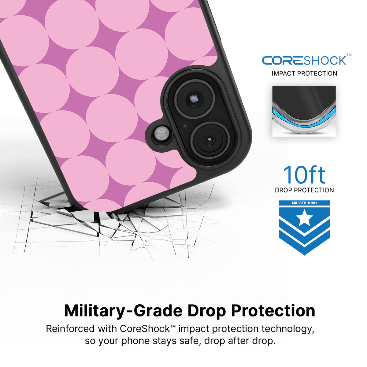 Rose Garden - iPhone 16 Plus Case #case type_core (magsafe), #case type_core (non magsafe)