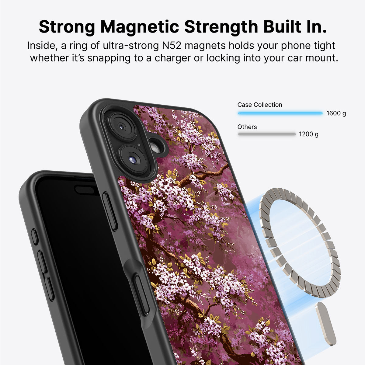 Rose Whisper - iPhone 16 Plus Case #case type_core (magsafe)