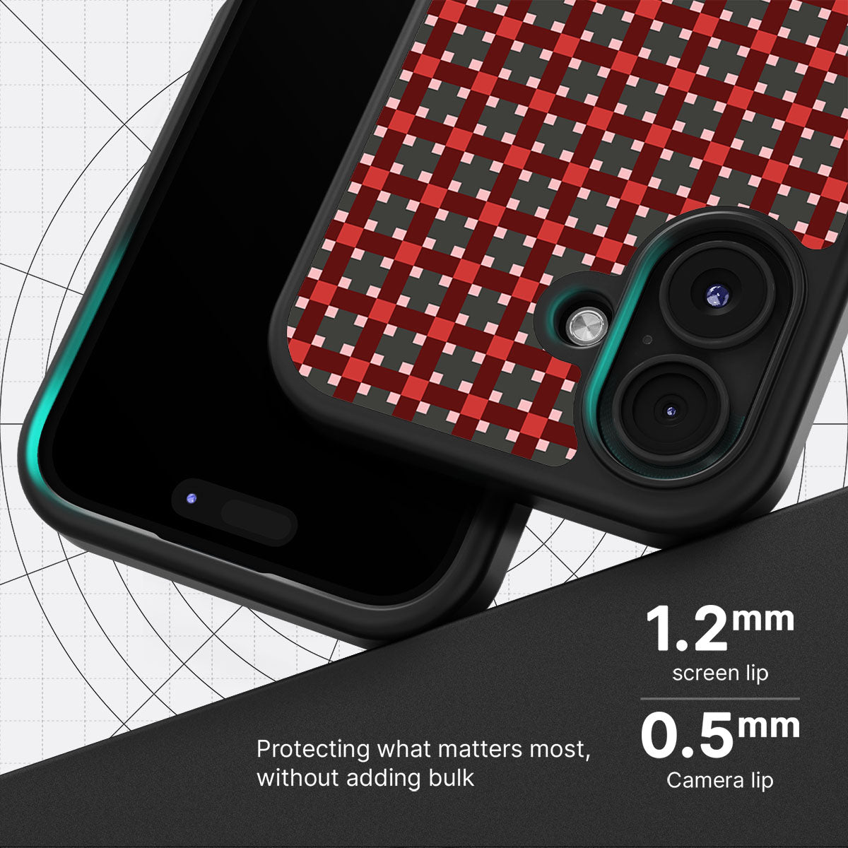 Sea of Rubies - iPhone 16 Plus Case #case type_core (magsafe), #case type_core (non magsafe)