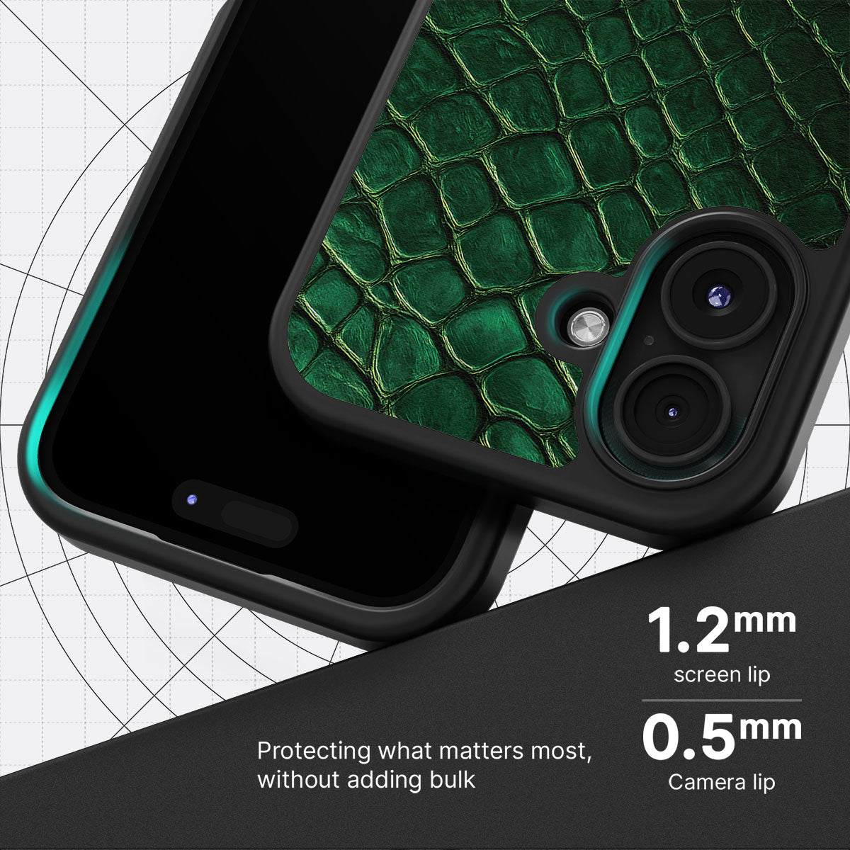 Slytherin Senses - iPhone 16 Plus Case #case type_core (magsafe), #case type_core (non magsafe)