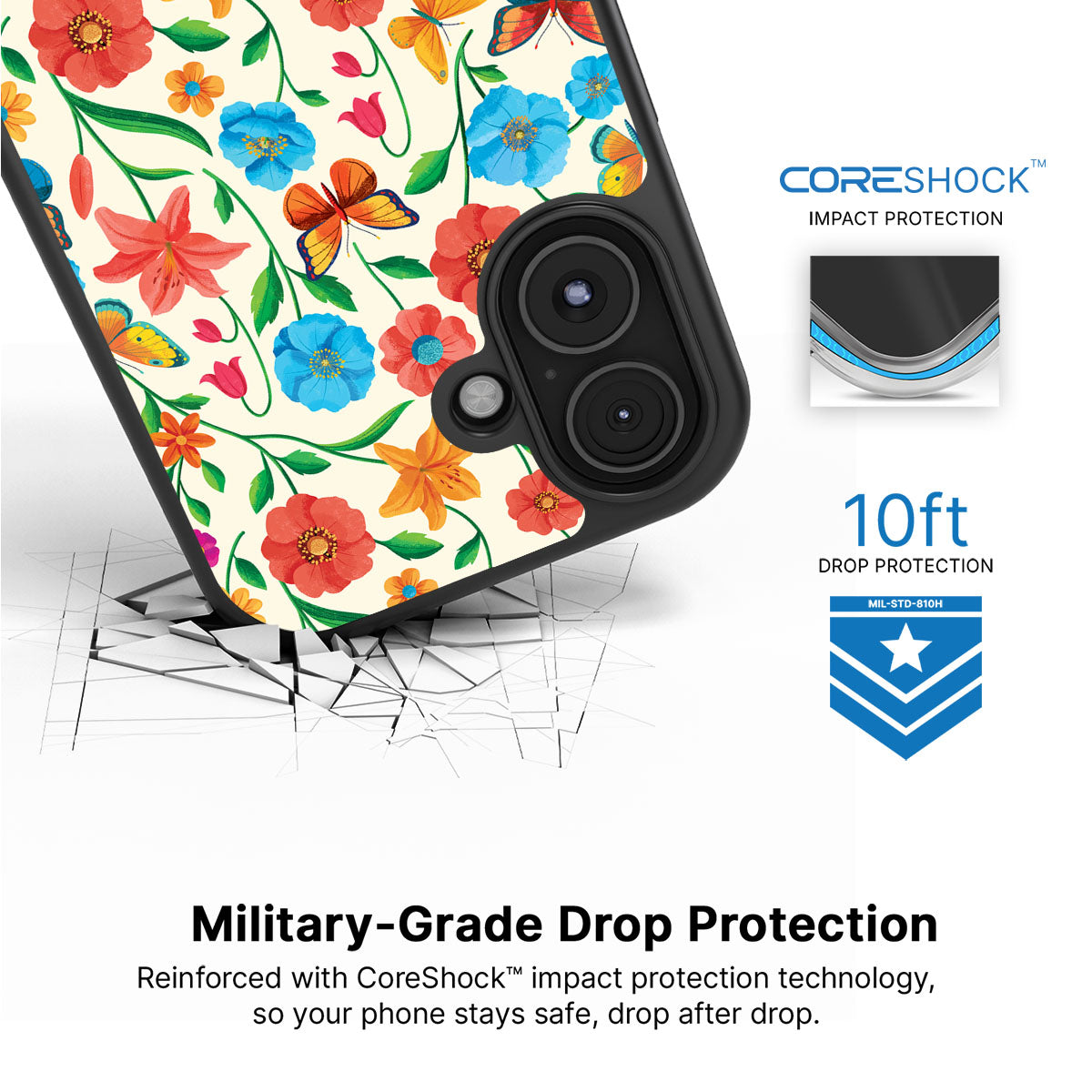 Spring Garden - iPhone 16 Plus Case #case type_core (magsafe), #case type_core (non magsafe)