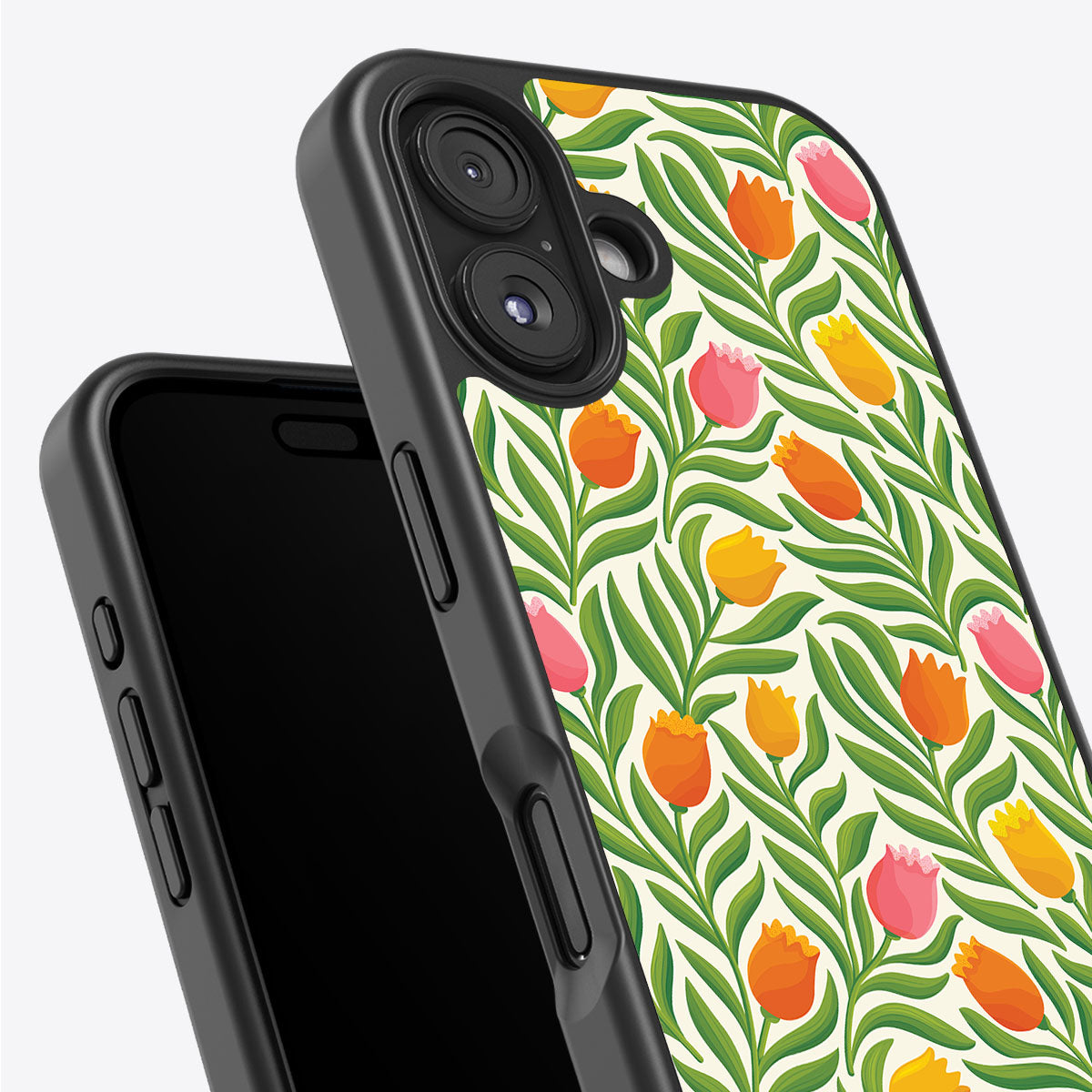 Spring Tulips - iPhone 16 Plus Case #case type_core (non magsafe)