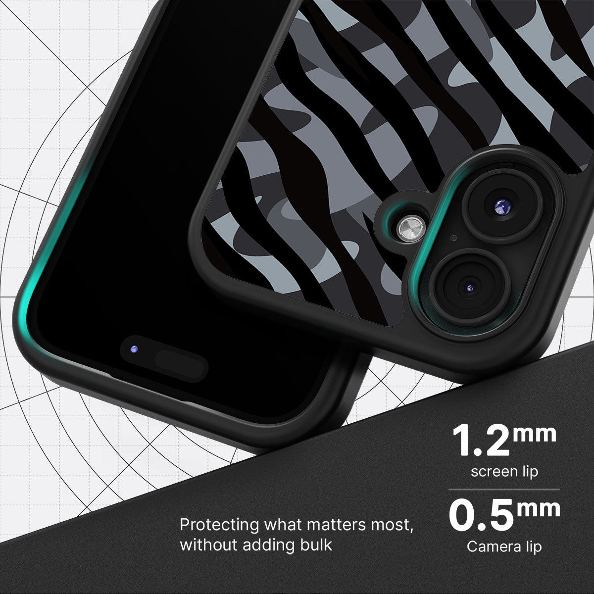 Stealth Camo - iPhone 16 Plus Case, #case type_core (magsafe), #case type_core (non magsafe)