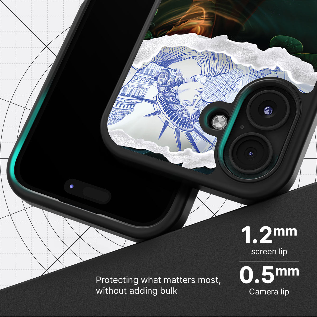 What is Liberty - iPhone 16 Plus Case #case type_core (magsafe), #case type_core (non magsafe)