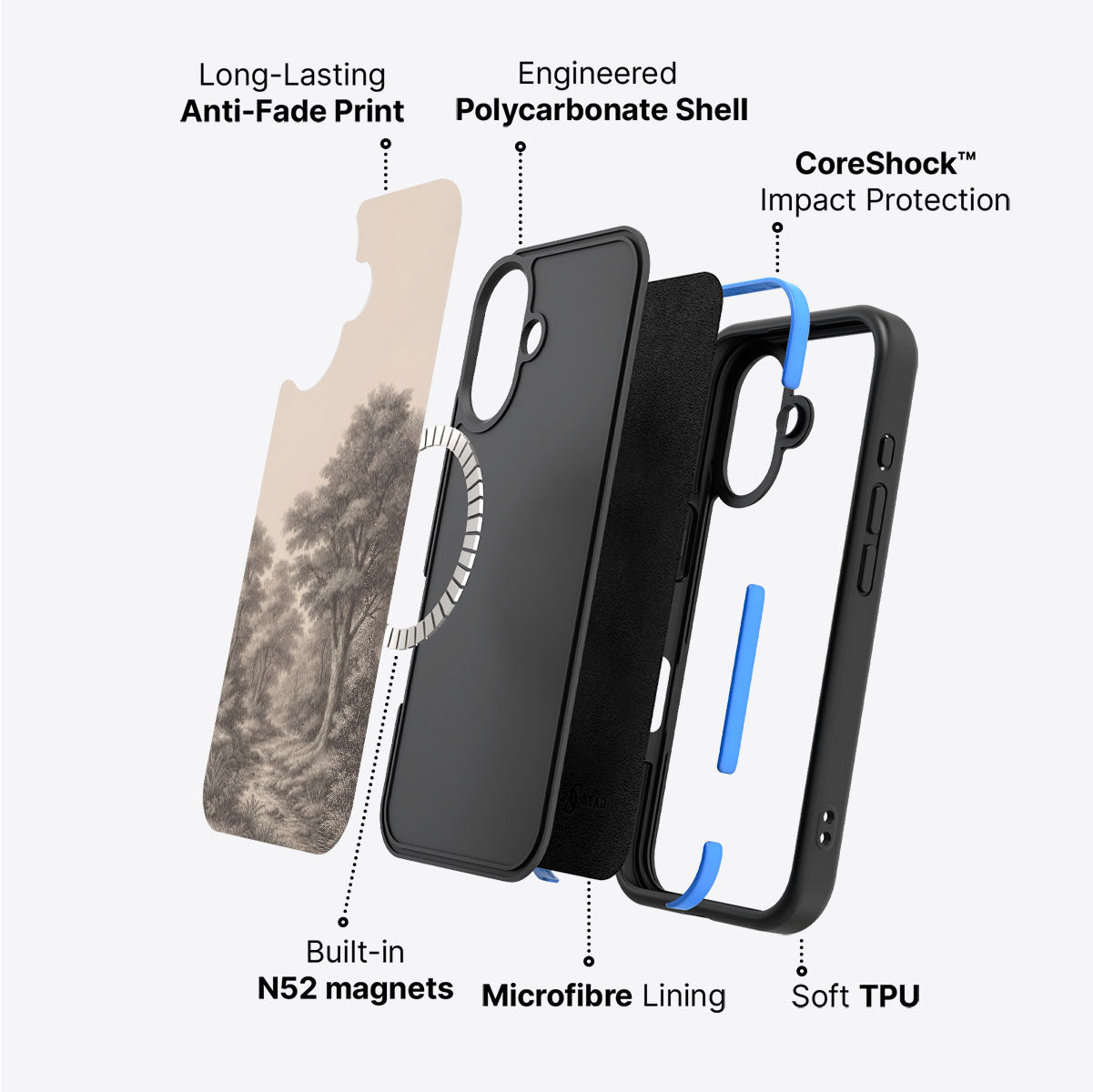 Woodland - iPhone 16 Plus Case #case type_core (magsafe)