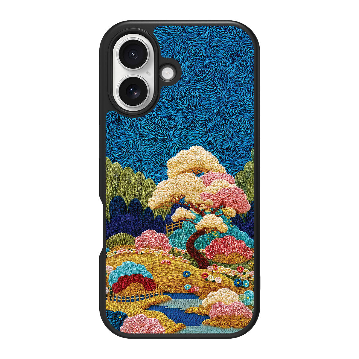 Japanese Art Designer iPhone 16 Plus Case – Zen Garden | MagSafe