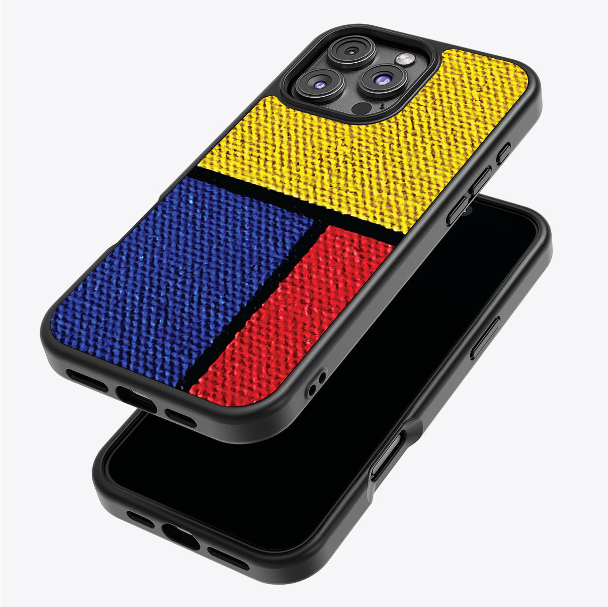 Bauhaus Blocks - iPhone 16 Pro Case #case type_core (magsafe), #case type_core (non magsafe)