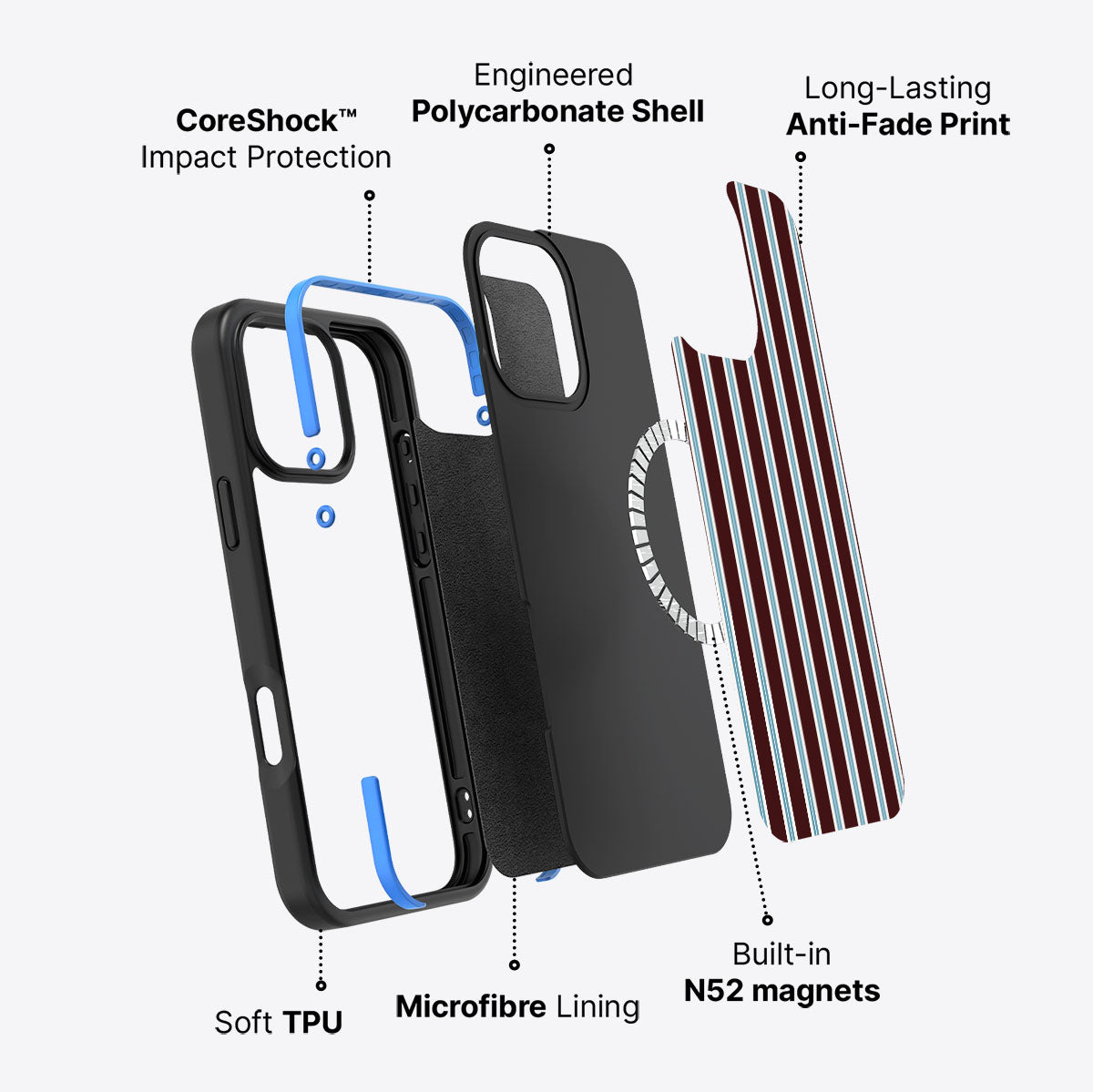 Blue Ravines - iPhone 16 Pro Case #case type_core (magsafe)