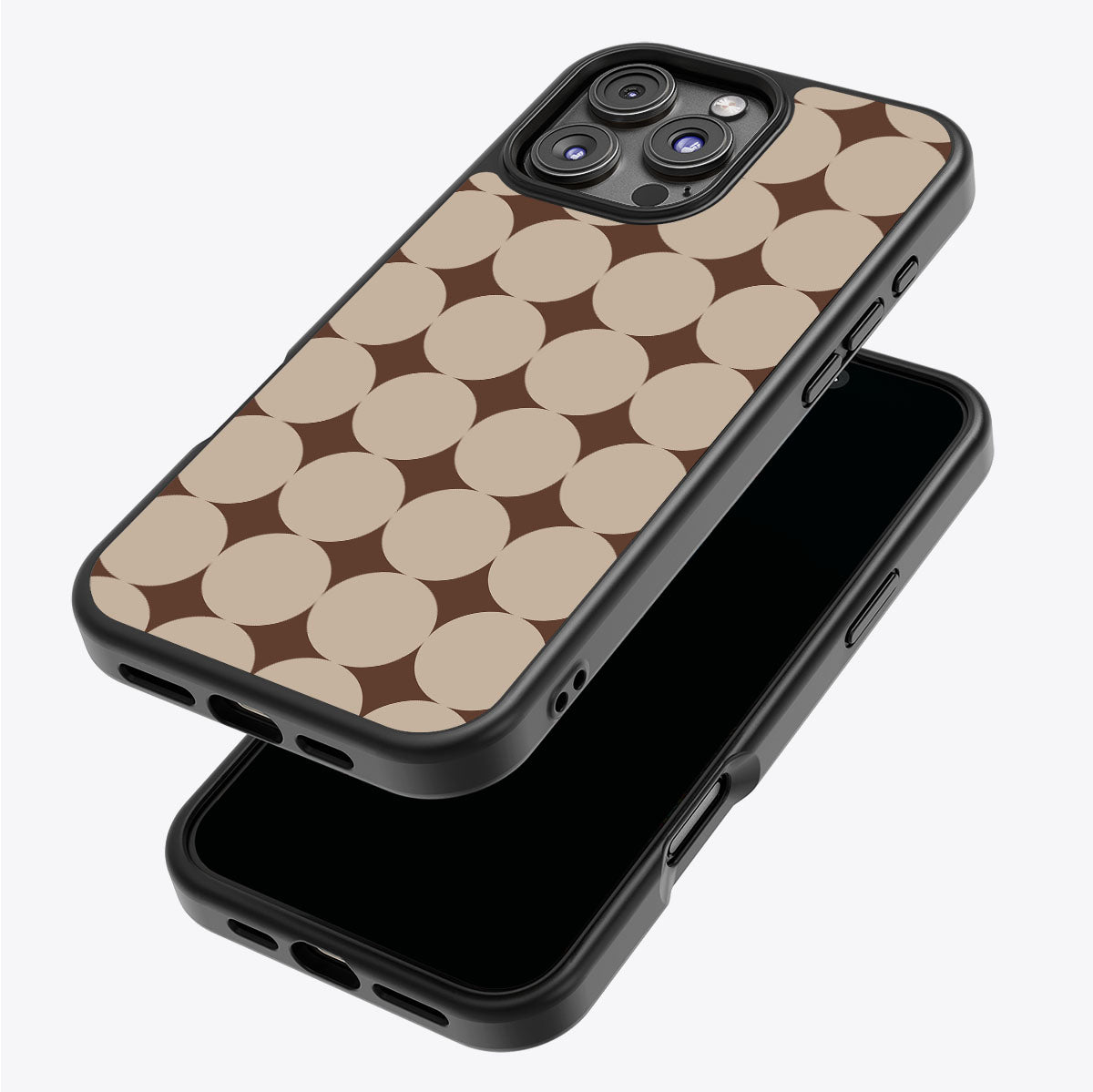 Caffe Latte iPhone 16 Pro case – back and side view