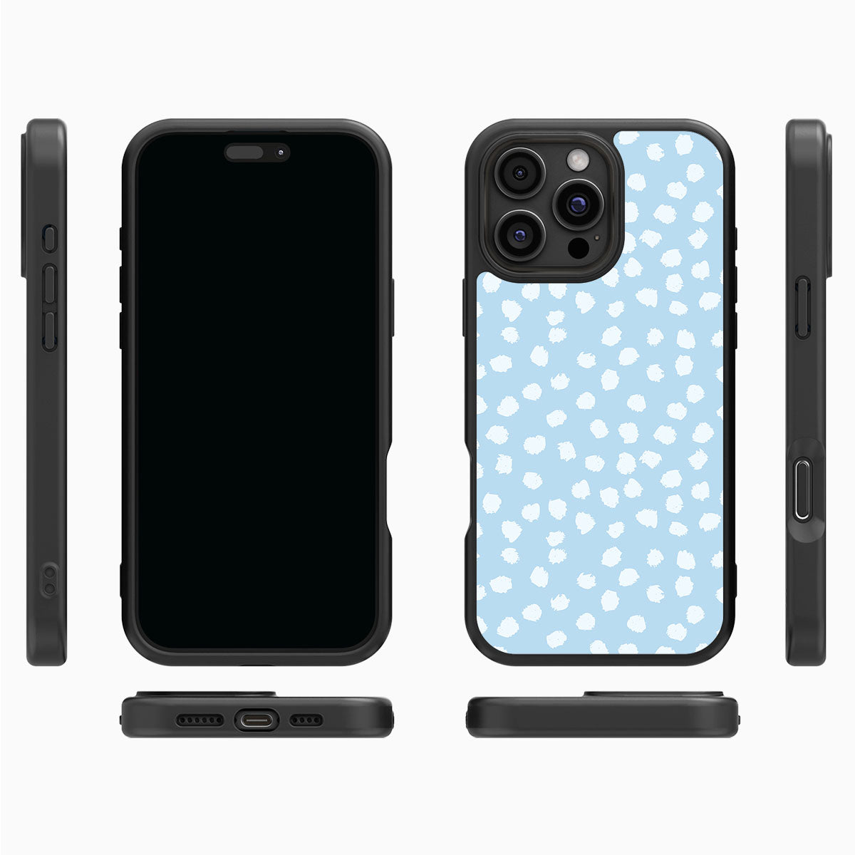Cloud Dots - iPhone 16 Pro Case #case type_core (magsafe), #case type_core (non magsafe)