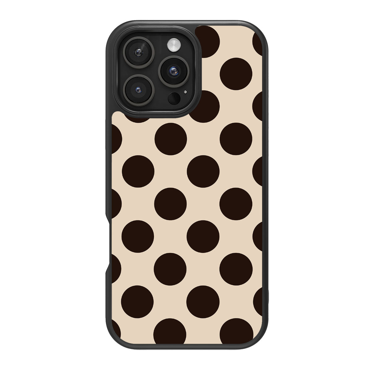 Desert Beetles design back view – iPhone 16 Pro case