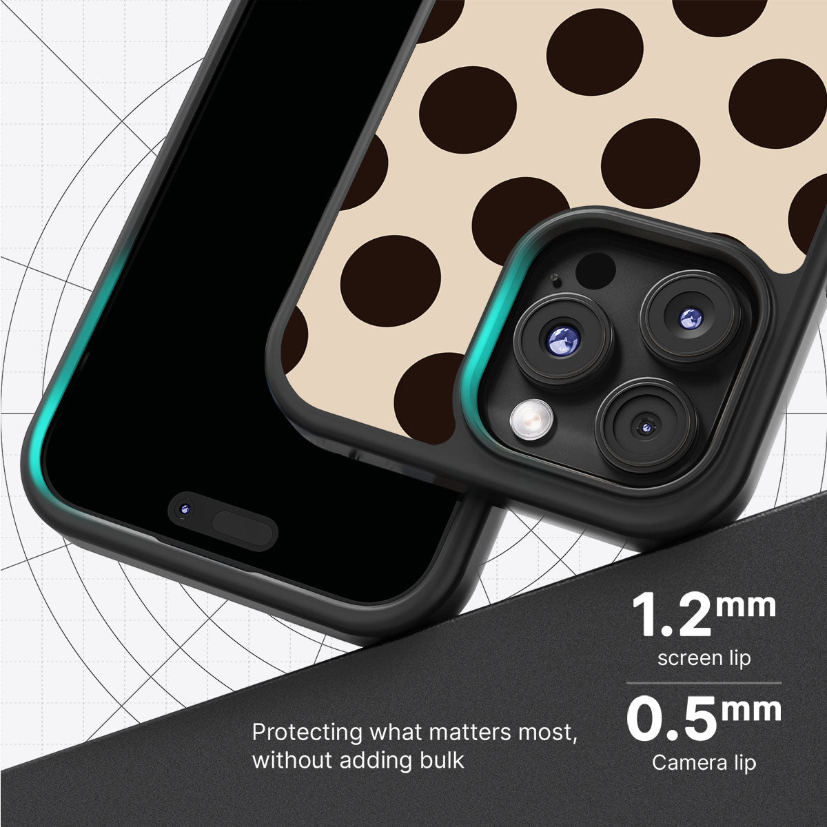 Desert Beetles slim iPhone 16 Pro phone case