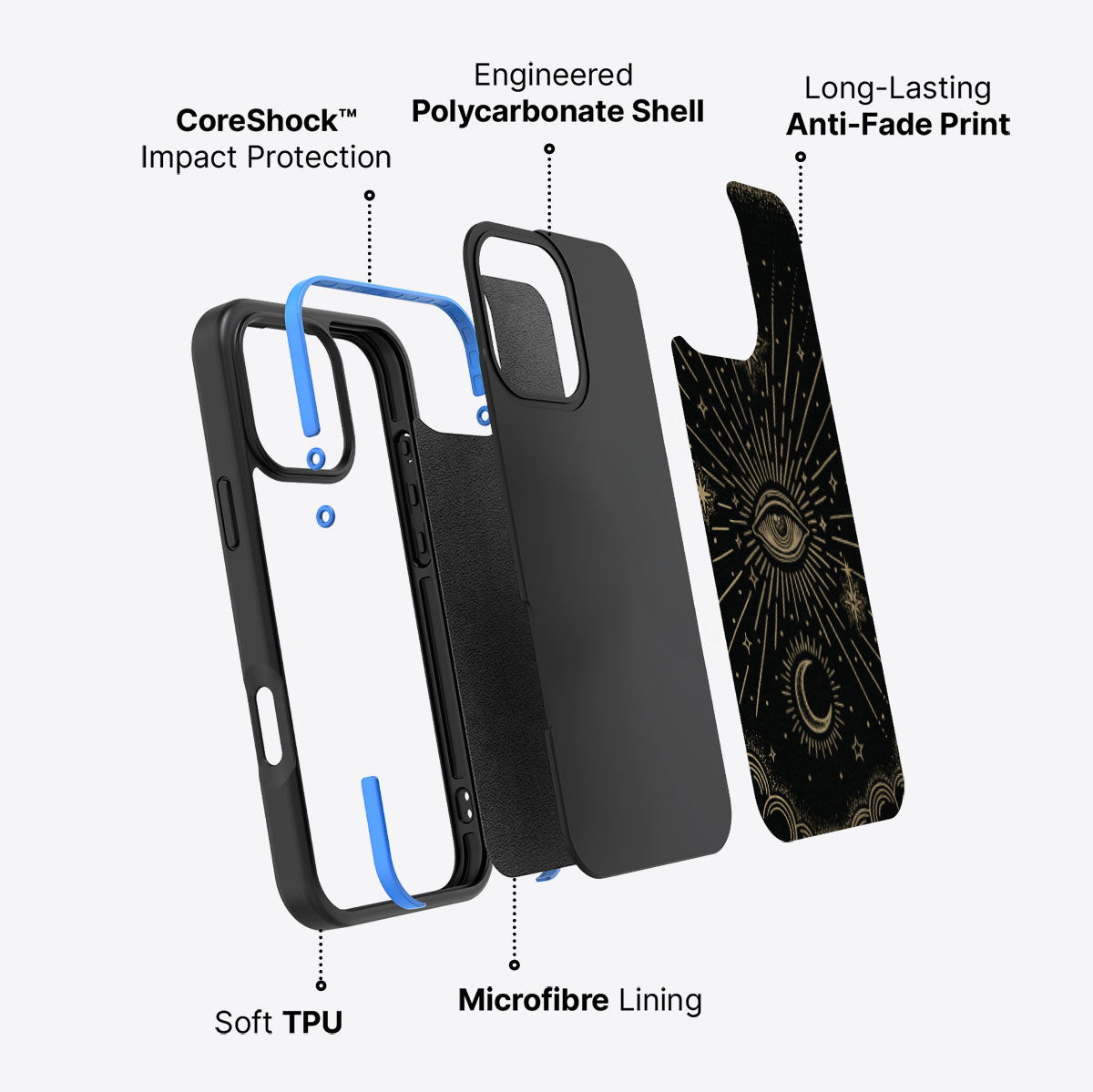 Divine Vision - iPhone 16 Pro Case #case type_core (non magsafe)