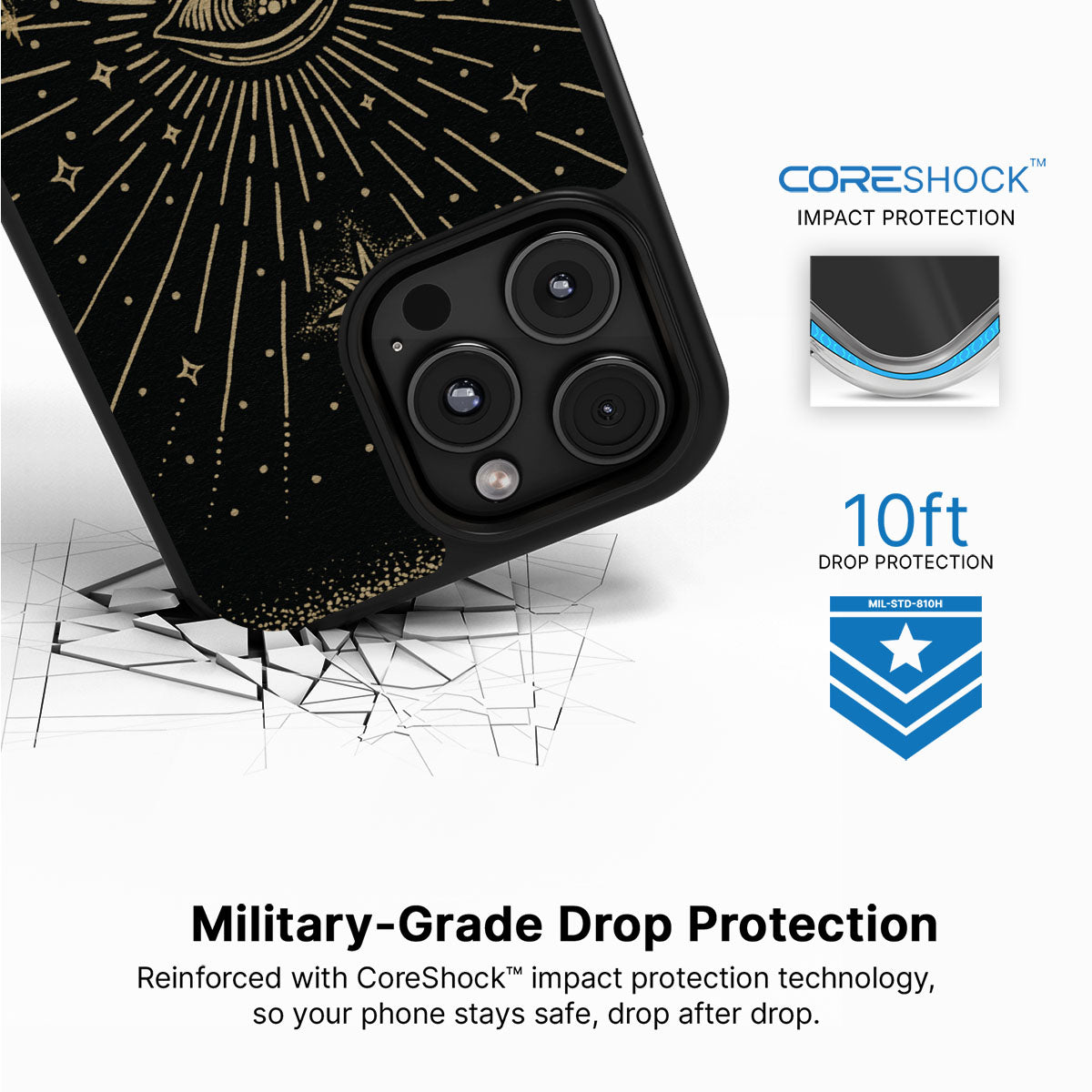 Divine Vision - iPhone 16 Pro Case #case type_core (magsafe), #case type_core (non magsafe)