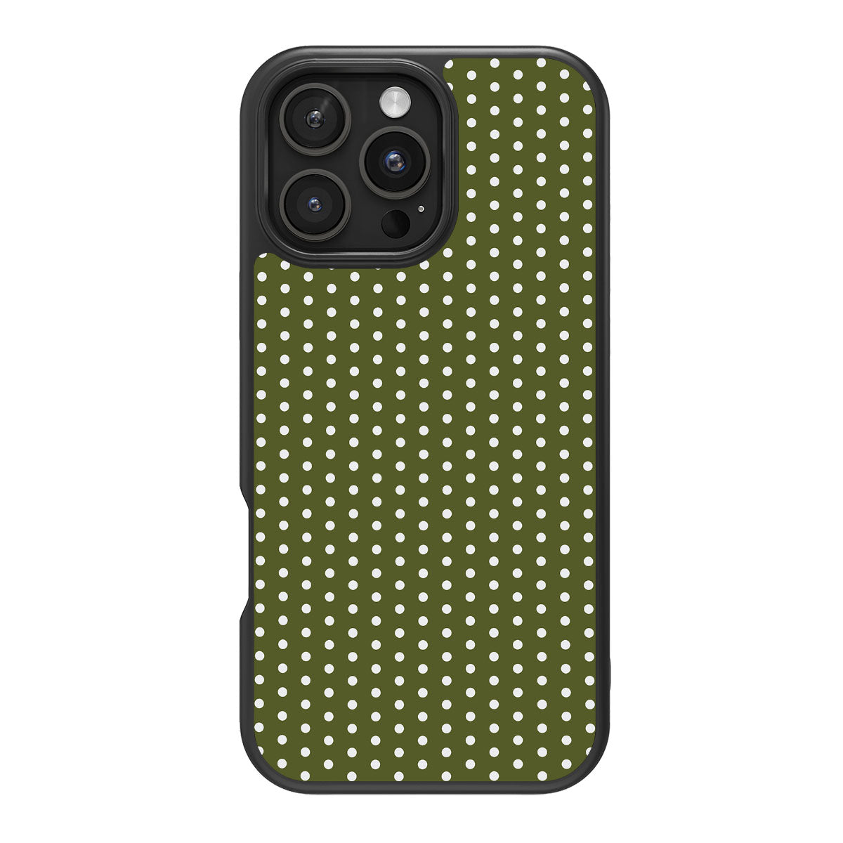 Forest Mesh design back view – iPhone 16 Pro case
