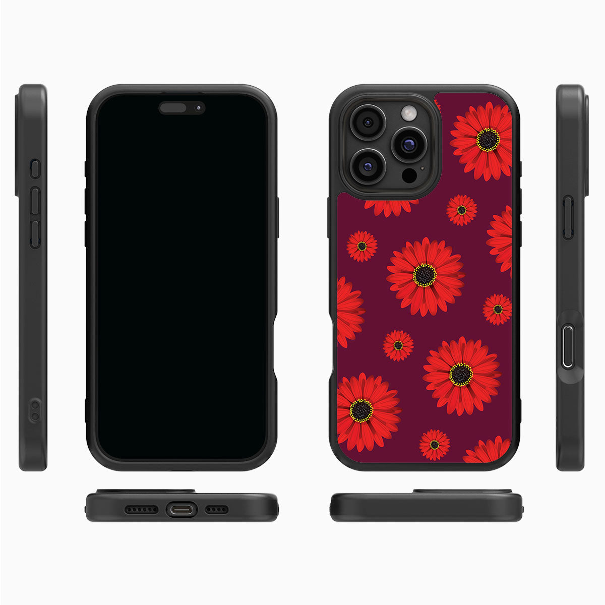 Gerbera Daisy - iPhone 16 Pro Case #case type_core (magsafe), #case type_core (non magsafe)