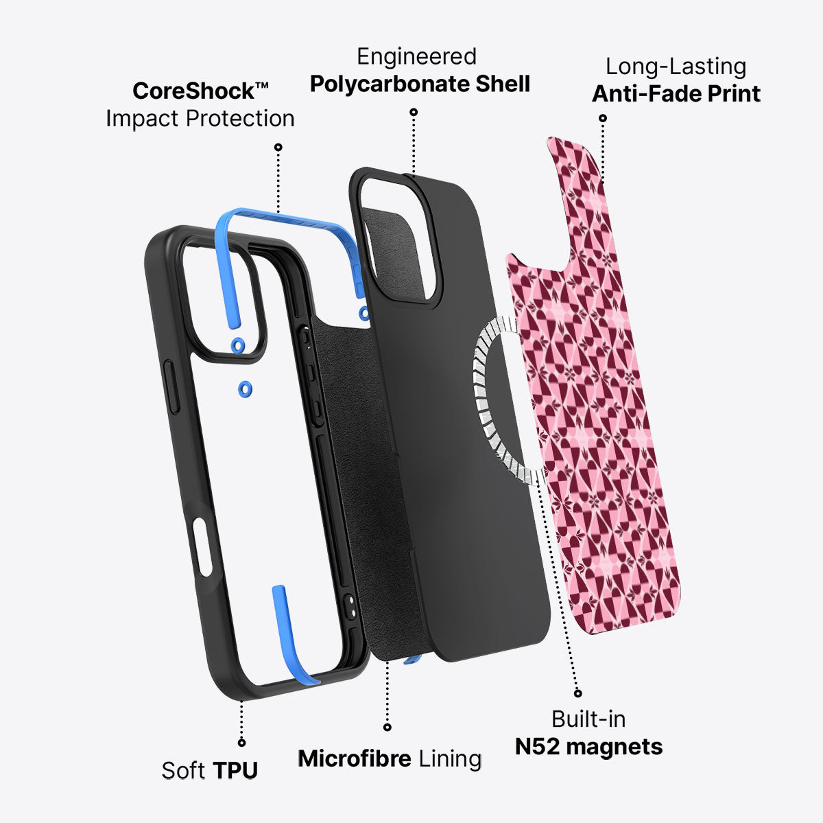 Heart Matters - iPhone 16 Pro Case #case type_core (magsafe)