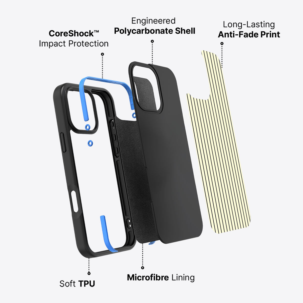 High Tea - iPhone 16 Pro Case #case type_core (non magsafe)