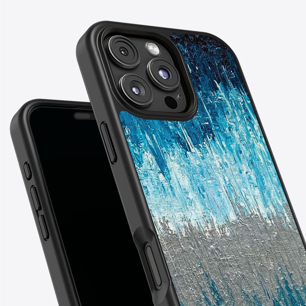 Impasto Tides - iPhone 16 Pro Case #case type_core (non magsafe)