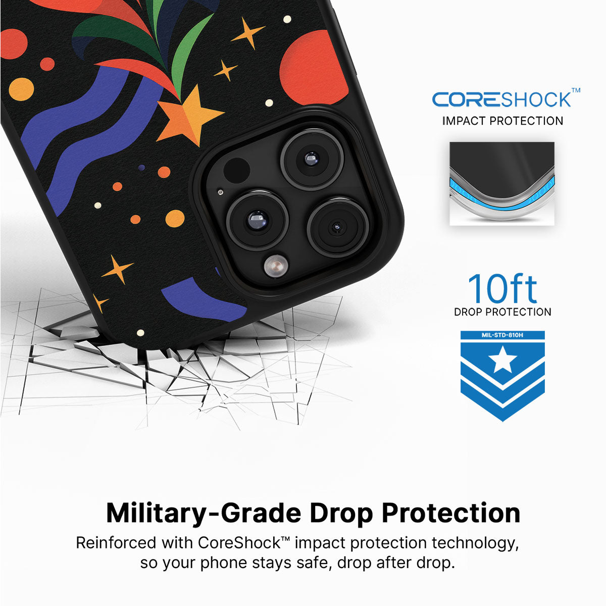 Jazz Jingles - iPhone 16 Pro Case #case type_core (magsafe), #case type_core (non magsafe)